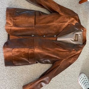 Suede Gimo’s mens jacket.